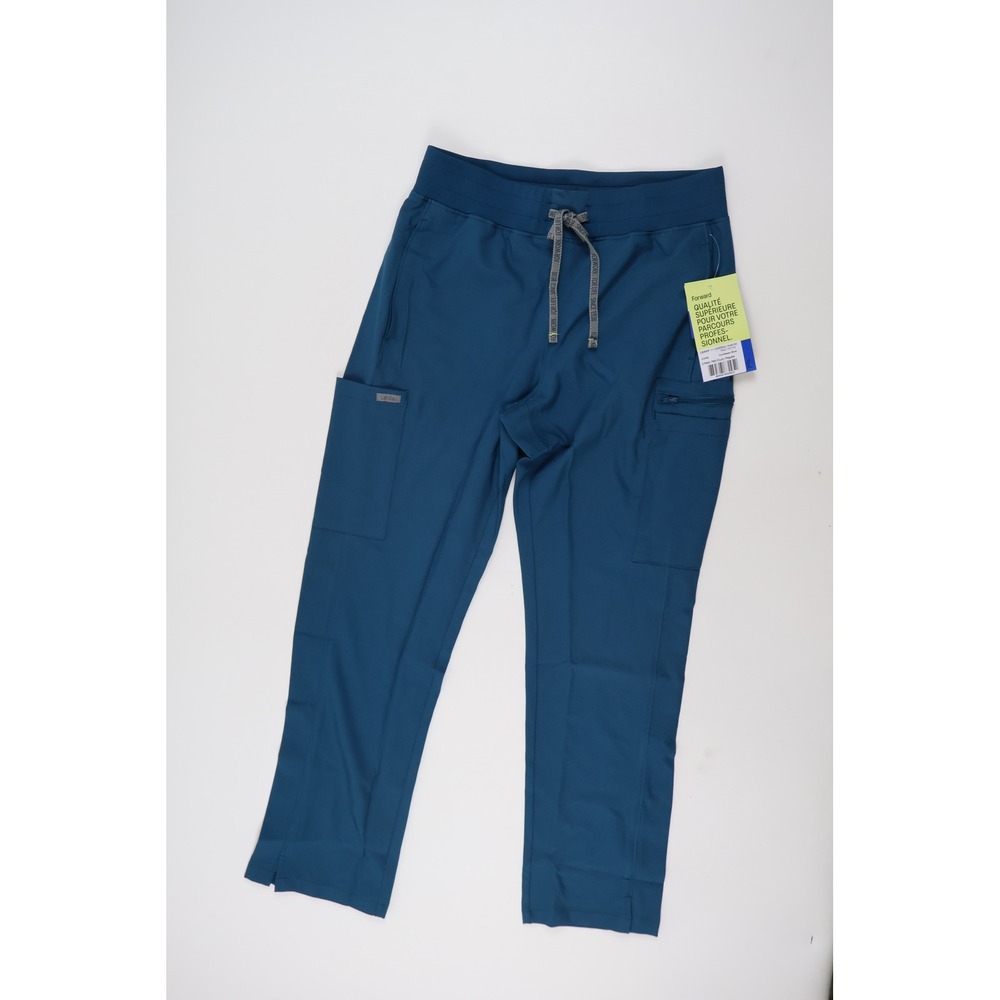 Landau Forward Scrub Pants LB400P Caribbean Blue Solid PS NWT